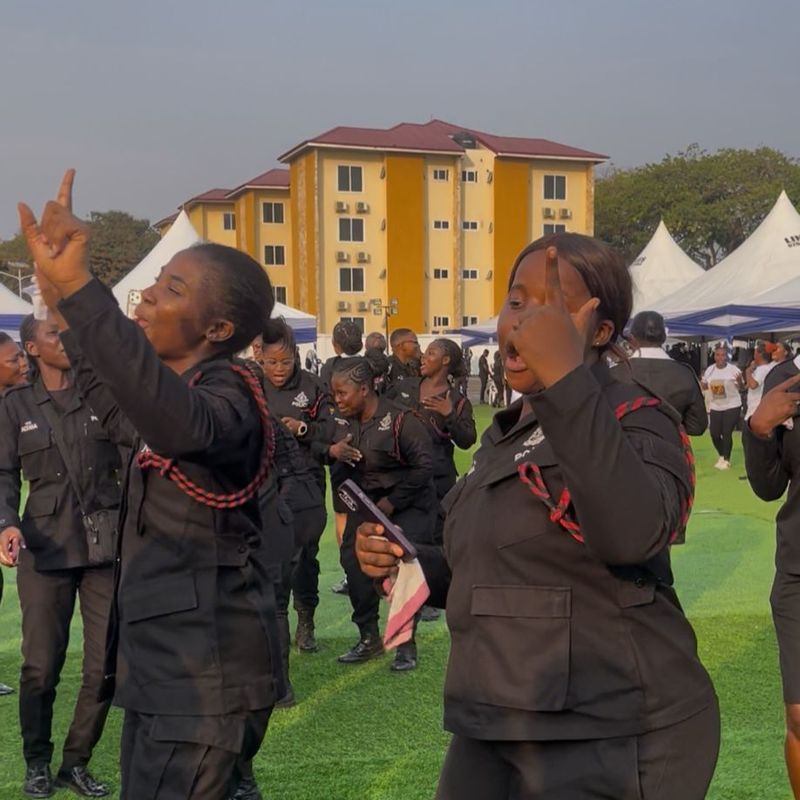 Gospel music icons thrill Police Personnel at WASSA get-together in Accra