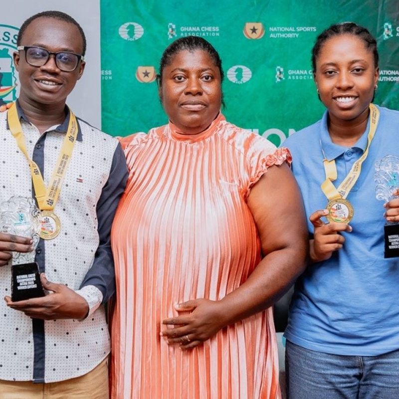 Ghana National Chess Championship: New kings and queens crowned in Accra