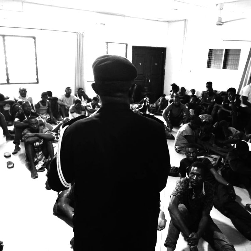 Police conduct major operation, arrest 100 suspects in Assin Wurakese over health centre attack