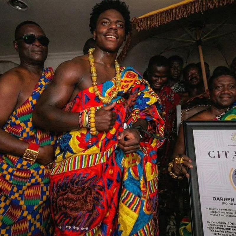 From streamer to royalty:  Ghana gives IShowSpeed an unforgettable welcome
