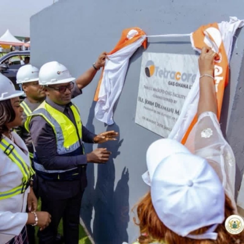  Ghana’s first-ever CNG facility commissioned by Energy Minister 