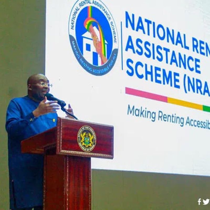 Housing Minister praises positive effects of Dr. Bawumia's National Rent Assistance Scheme