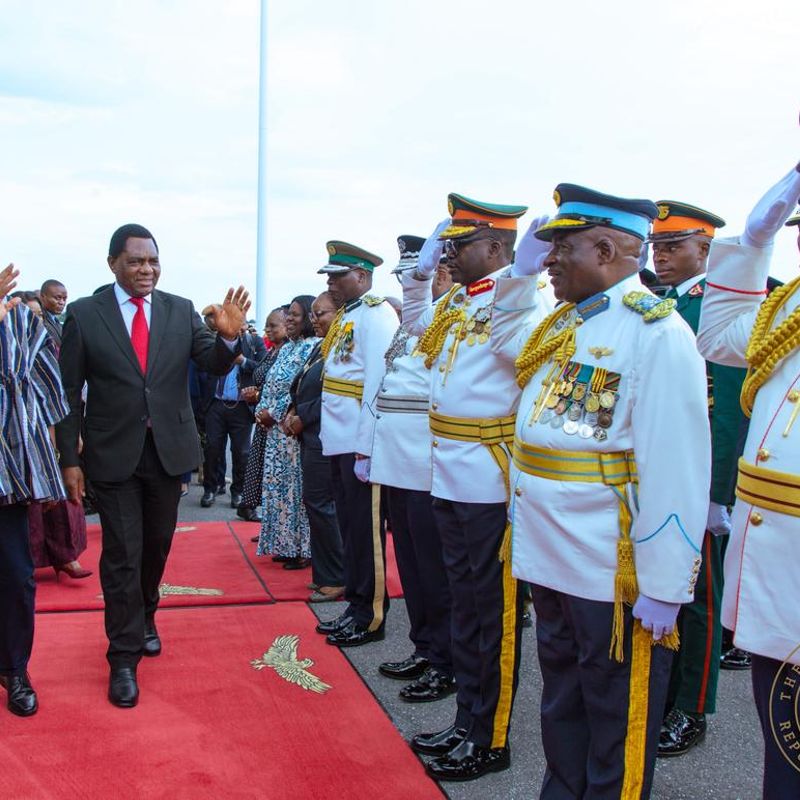 President Mahama commences 3-day State visit to Zambia