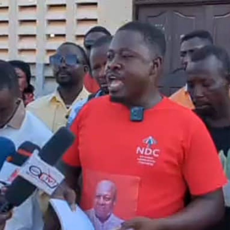 A/R: NDC members at Barekese demand answers over relocation of 24-hour market