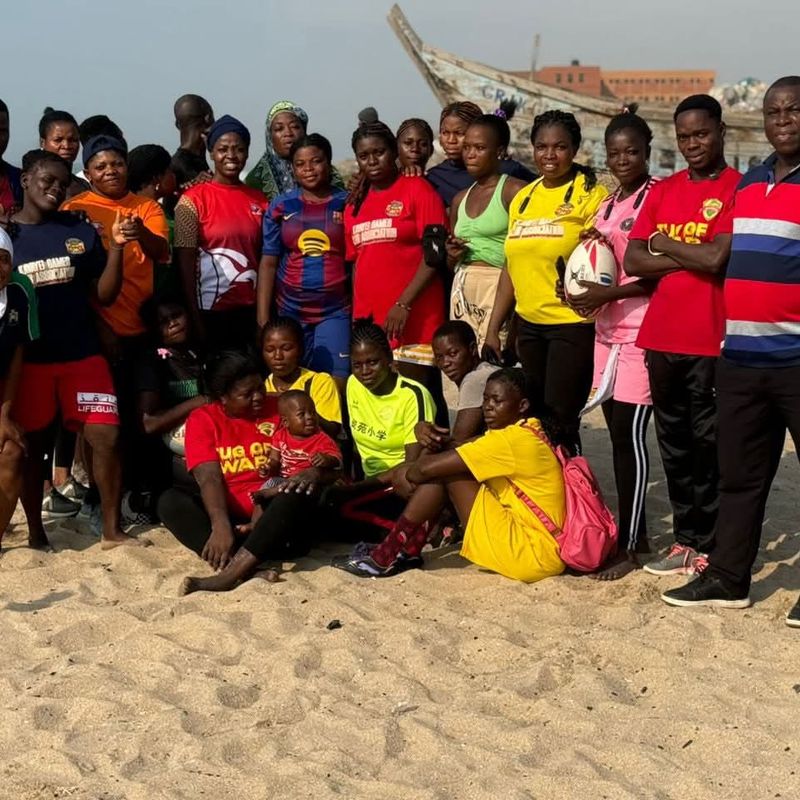 Rugby pitch becomes field of dreams for Accra’s Kayayei
