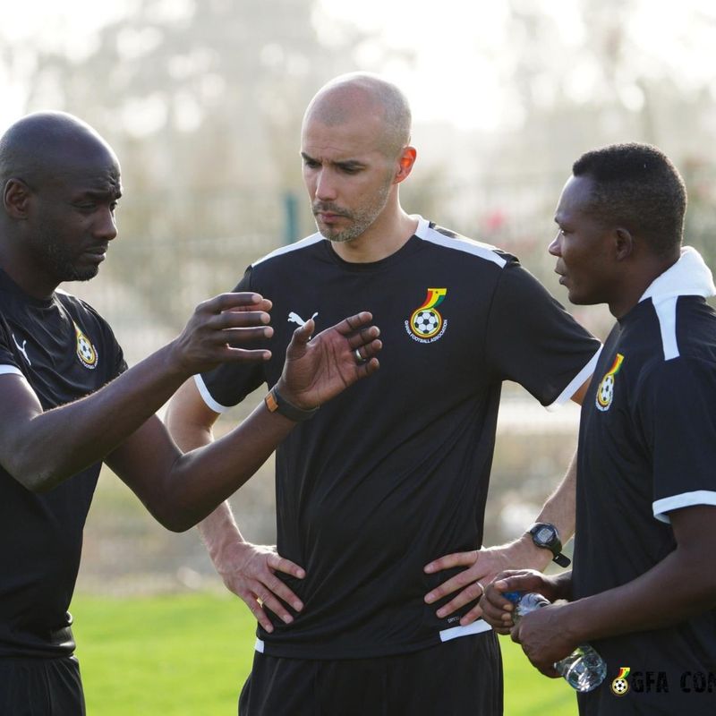Otto Addo led overhaul of Black Stars' technical backroom