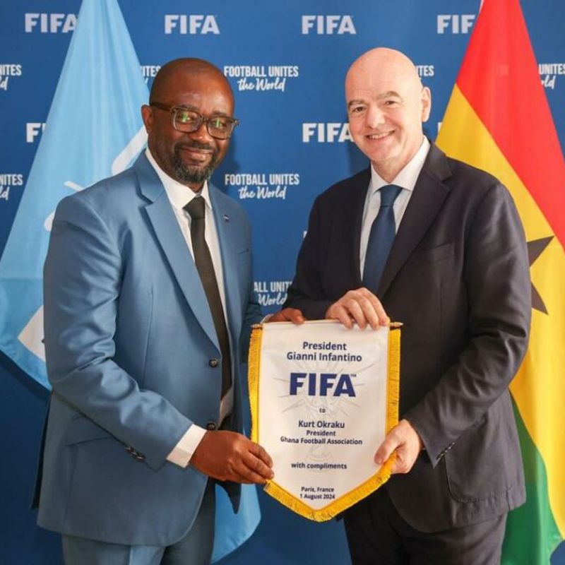 FIFA President hails Ghana’s 'excellent' football transformation