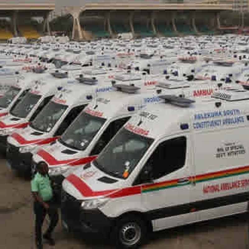 Government to introduce new ambulances and motorbikes to enhance emergency services in Ghana