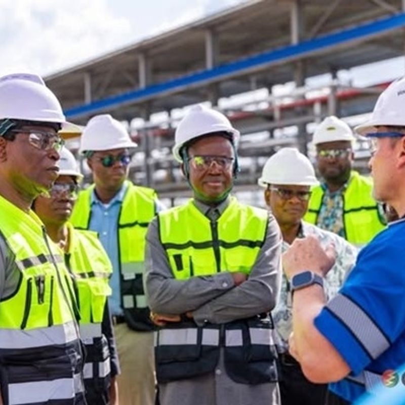 GRIDCo management tours Genser Energy’s Prestea gas conditioning plant