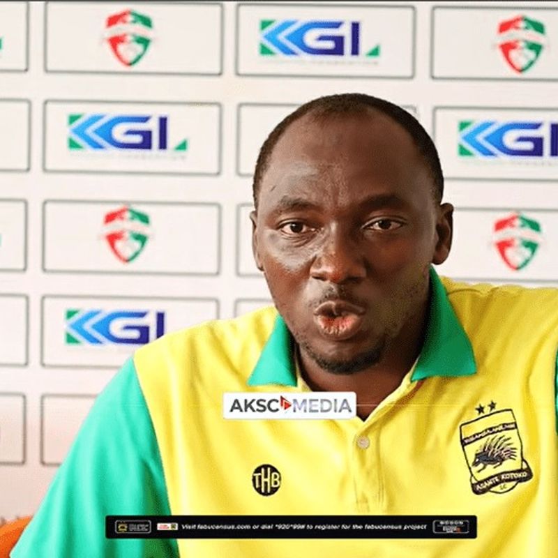 Asante Kotoko assistant coach Hamza Obeng apologises after Karela United defeat