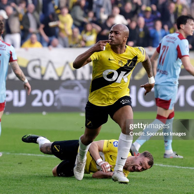 'I knew it would come' Andre Ayew preaches patience after first NAC Breda goal
