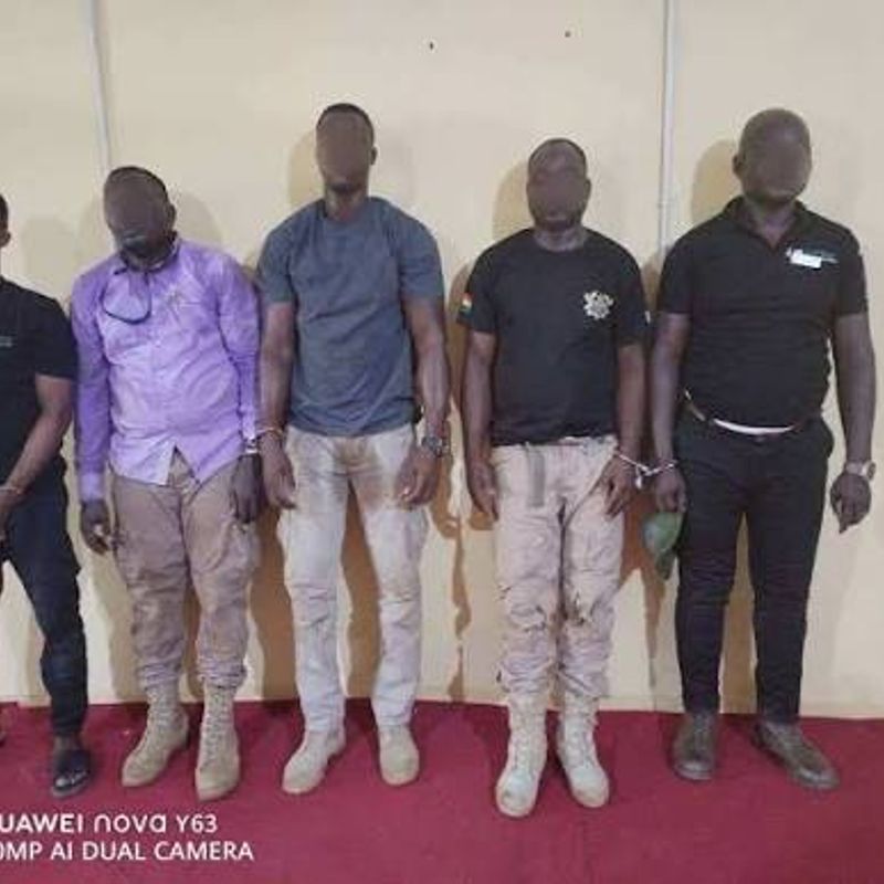 National security apprehends 5 individuals involved in fake DV plate production and distribution
