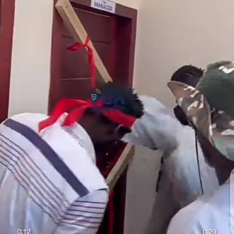 NDC members in Ejisu lock down NHIA offices