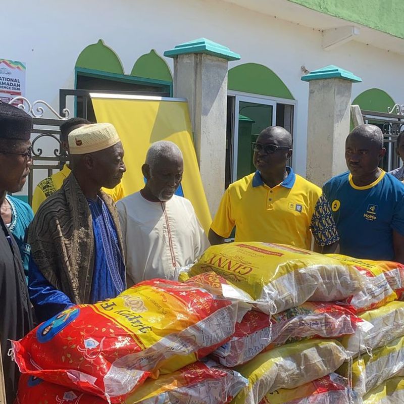 MTN Ghana extends Ramadan support with GH¢200,000 donation to Muslims