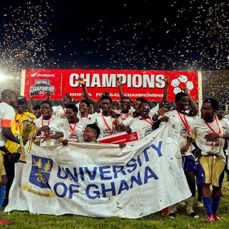 University of Ghana crowned 2026 Honda Football champions after final thriller
