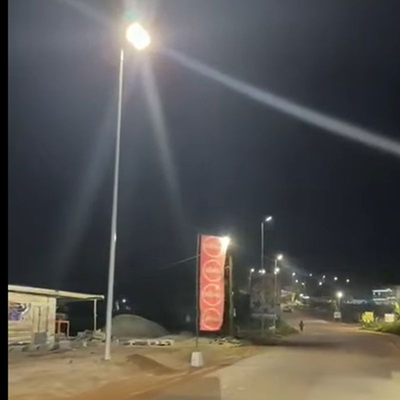 Gov't installs solar streetlights in Kwahu ahead of just-ended business summit