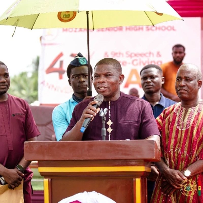 Deputy Energy Minister pledges support for Mozano SHS at 43rd anniversary celebration