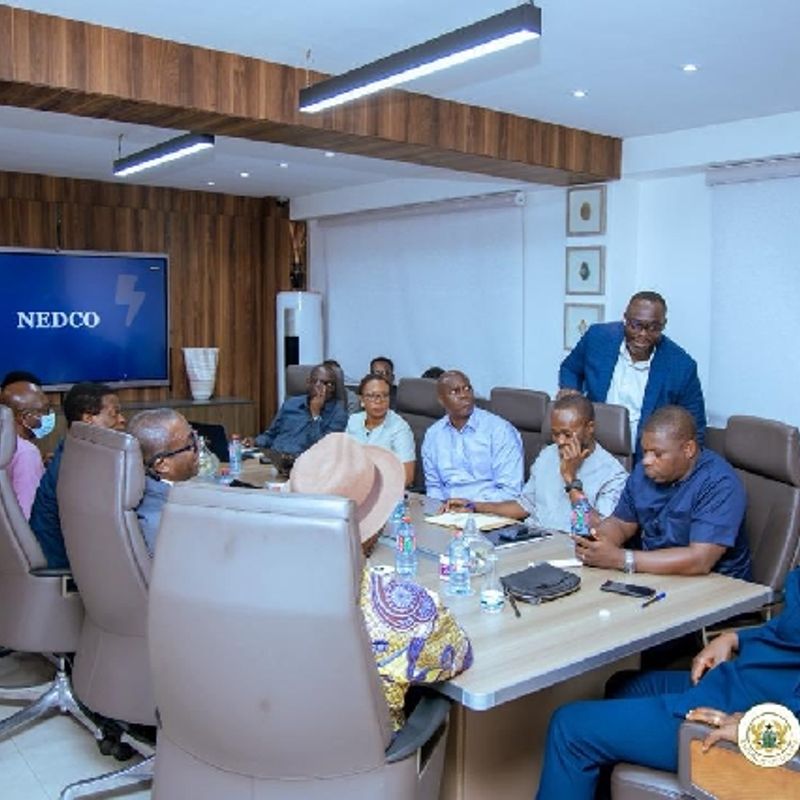 Energy Minister engages ECG and NEDCo to address power outages and strengthen electricity supply