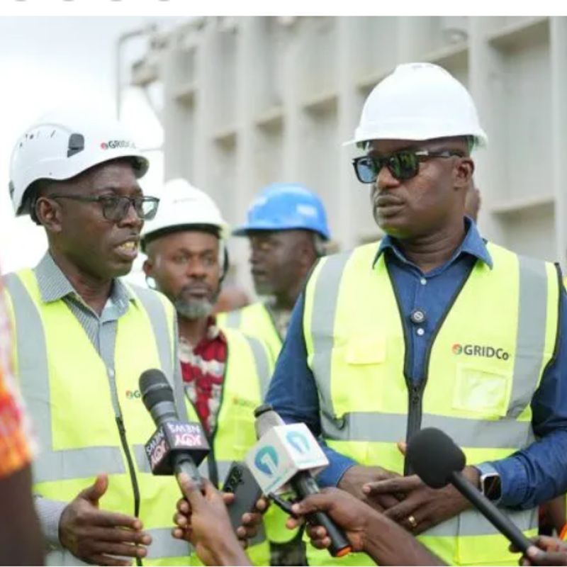 Energy minister inspects GRIDCo power projects in Kumasi