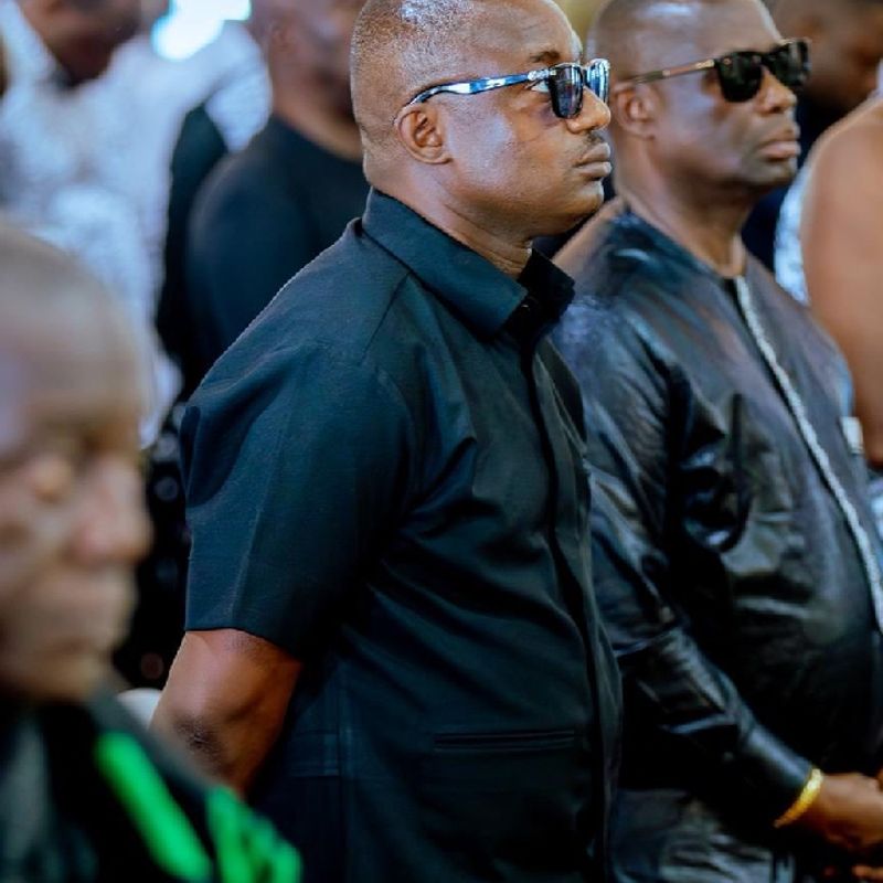 Energy minister joins family of Ghana Gas CEO at funeral rites of late Prof Kofi Blay