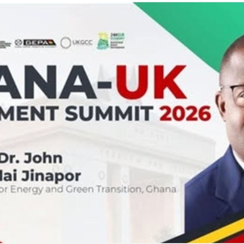 Energy minister to address Ghana–UK Investment Summit on energy investment opportunities