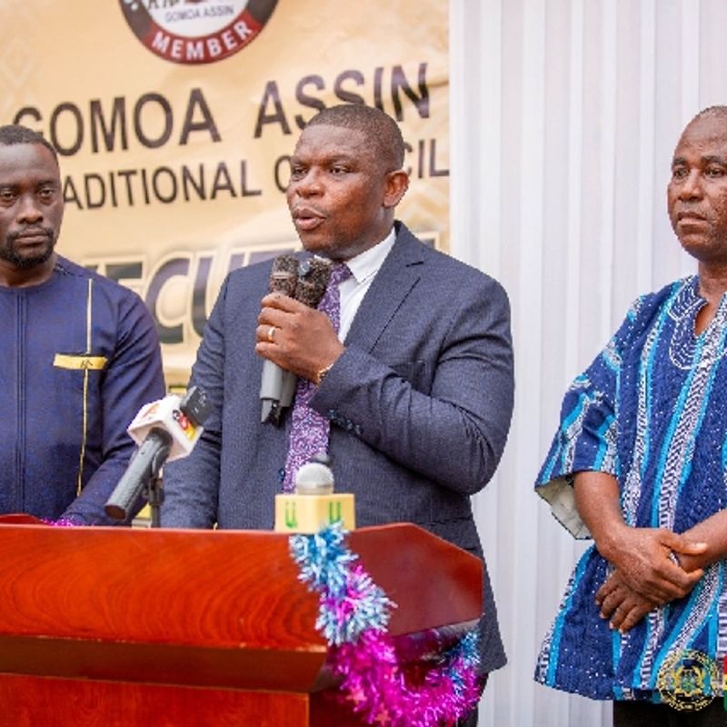 Deputy Energy Minister updates Gomoa Assin Traditional Council on major development projects in Gomoa West