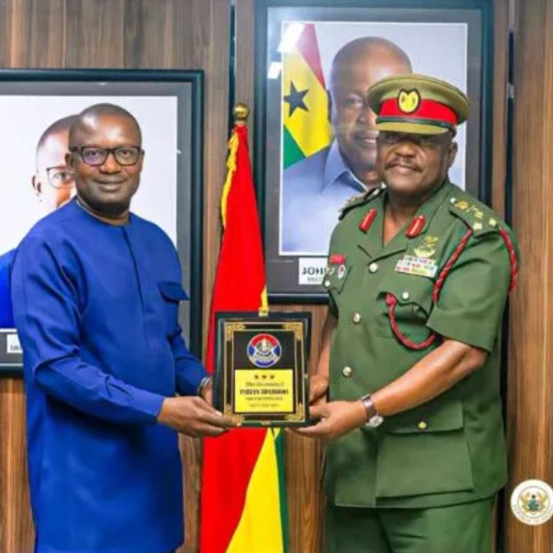 John Jinapor hosts Chief of Defence Staff over protection of critical energy infrastructure