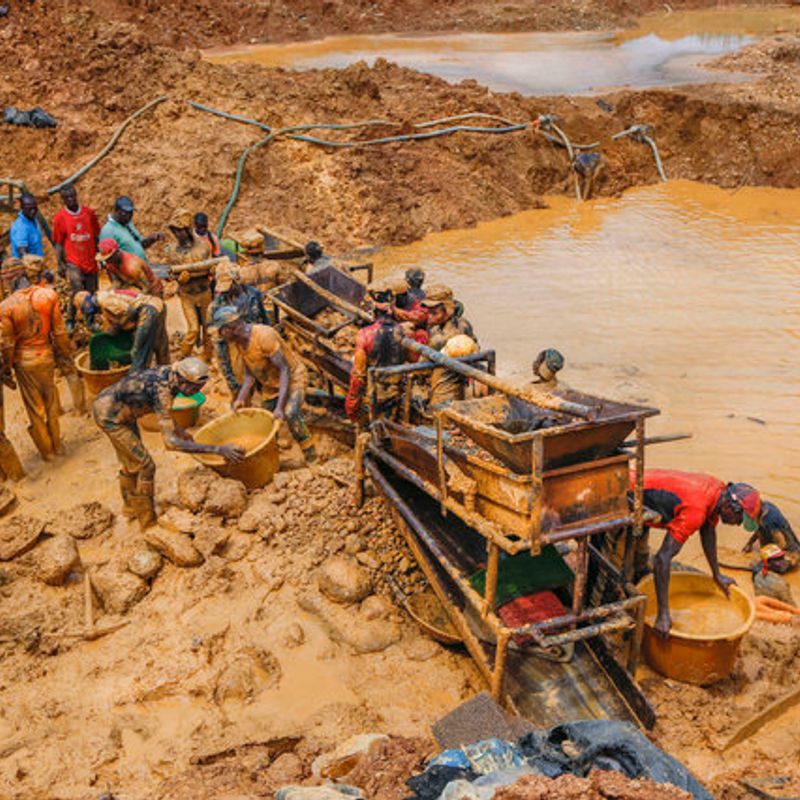 Galamsey Fight: GNFS bemoans increase in illegal mining at Atiwa East 