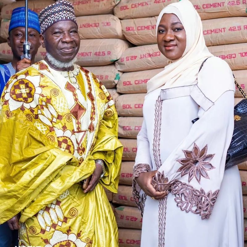 Akosua Manu celebrates Eid with Adentan Muslims, supports Mosque construction