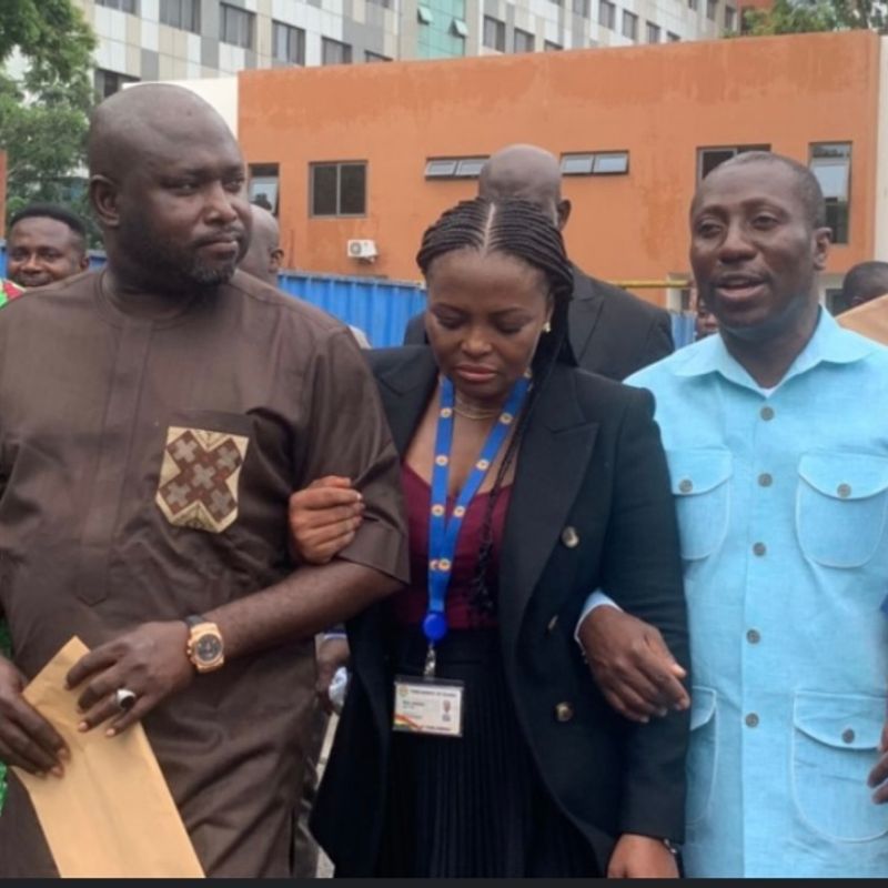 Minority Protests delay in declaring Ablekuma North election results