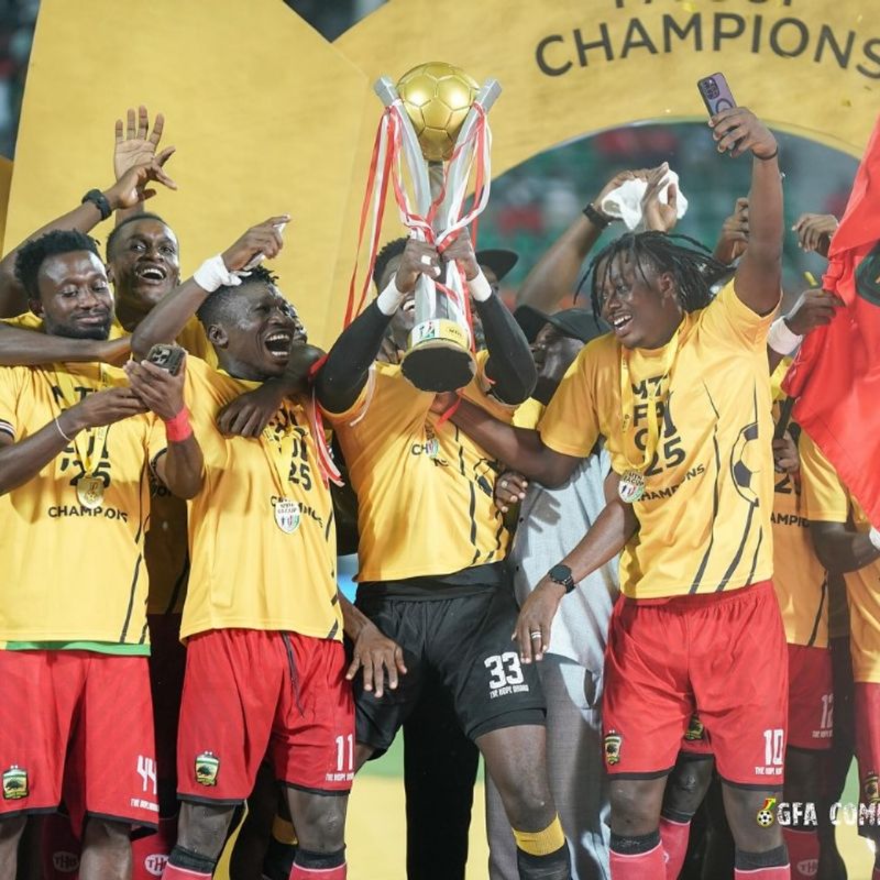 Kwame Opoku’s late penalty fire Kotoko to historic 10th MTN FA Cup title