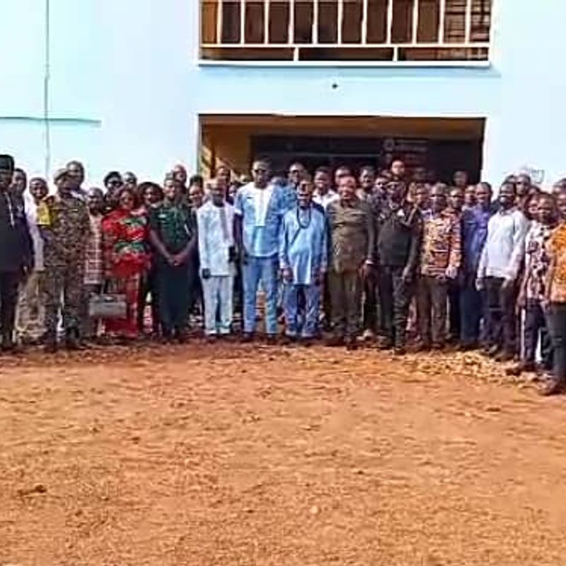 Oti Regional Minister meets Nkwanta SHS teachers and students over recent clashes